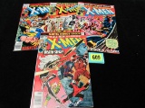 X-men #103, 106, 111, 112 Bronze Age Marvel Lot