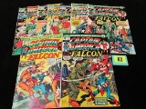 Captain America Bronze Age Lot (9 Issues)