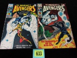 Avengers #62 & 64 Silver Age Marvel