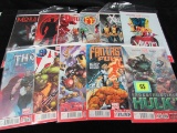 Lot (10) Marvel Now #1 Issues Hulk, Wolverine, Iron Man+