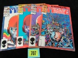 Machine Man (1984) Limited Series #1, 2, 3, 4 Complete Set