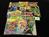 Captain America Silver Age Run #120, 121, 122, 123, 124