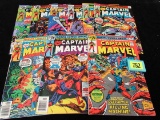 Captain Marvel Bronze Age Lot (9 Issues)