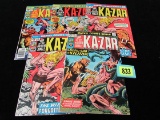 Ka-zar Bronze Age Lot #11, 12, 12, 13, 20