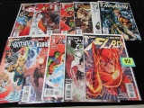 Lot (12) Dc New 52 #1 Issues Flash, Aquaman, Green Arrow+