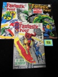 Fantastic Four #69, 70, 71 Silver Age Marvel Lot