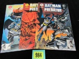 Batman Vs. Predator (1991) #1, 2, 3 Darkhorse/ Dc Set