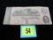 1864 Civil War Confederate States Csa $5 Richmond Note