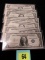 Lot (7) Consecutive #ed Series 1935 $1 Silver Certificates