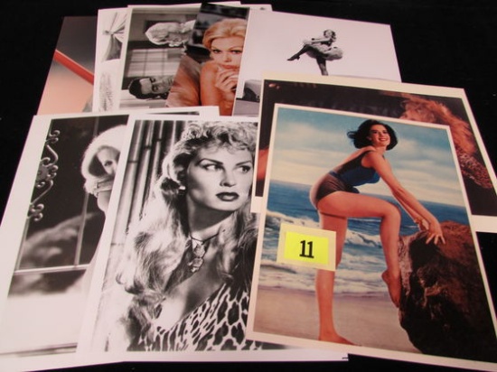 Hollywood Actress 8 X 10 Photo Lot (10)