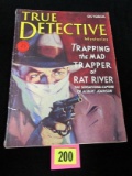 1932 True Detective Mysteries Magazine (man With Gun Cover)