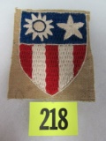 Wwii Cbi Theater Made Woven Patch