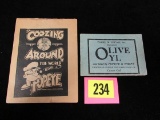 (2) 1930's 8-pager X-rated Tijuanna Bibles Popeye/ Olive Oyl.