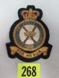 Royal Air Force Regiment Bullion Blazer Patch