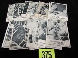 Monster Laffs Lot Of (19) Cards/1960's