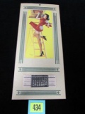 Art Frahm 1941 Pin-up Girl Wall Calendar W/ Full Pad