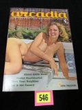 Vintage 1964 Arcadia #2 Men's Pin-up/ Girlie Obscure Magazine