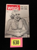 Picture Week (1955) Pocket Size Magazine Great Mamie Van Doren Cover