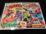 Omega The Unknown #1 & 3 (1976) Marvel Bronze Age
