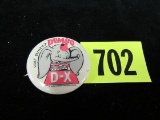 1942 Dx Gasoline Disney Dumbo Premium Pinback Button 1.25