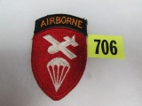 Wwii Us Airborne Command Patch Attached Tab