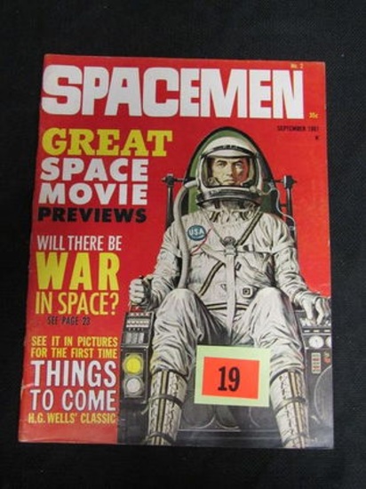 Spacemen Magazine #2/1961 Warren