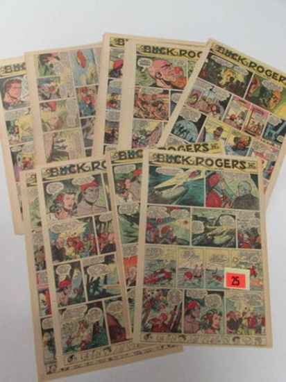 Buck Rogers Lot (20) 1950 Sunday Sections