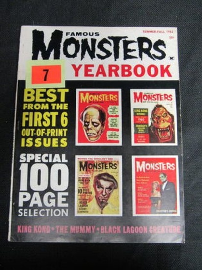 Famous Monsters Rare (1962) 1st Yearbook