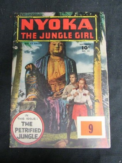Nyoka Jungle Girl #35/1949 Photo-cover