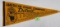 Rare 1968 Detroit Tigers AL Champions Yellow Roster Pennant