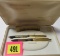 Beautiful 14k Gold Arpege Chanel No. 5 Perfume Pen Set.
