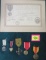Original 1918 WWI French Military Award and Medals