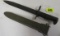 WWII M-1 Garand Bayonet (60-6 KS) w/ Scabbard