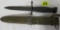 Vintage US M7 Bayonet w/ (M8A1) Scabbard