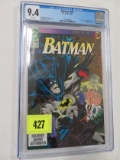 Batman #496 CGC 9.4 Knightfall Part 9