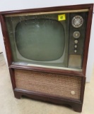 Vintage GE Ultraviolet Console Television Set