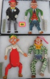 Lot of (4) Vintage Howdy Doody Marrionette Paper Puppets