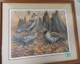 Beautiful Framed Jim Foote Pheasant Print, 34