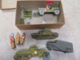 Collection of WWII Paper Military Toys