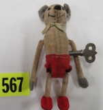 Rare Antique Schuco Key Wind Mickey Mouse 4