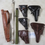 Outstanding Lot of Holsters and Rifle Slings
