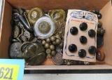 Estate Collection of Antique Buttons