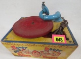 Vintage 1950 Howdy Doody Phono Doodle Record Player