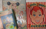 Grouping of 1950s Howdy Doody Puzzles