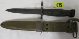 Vintage US M7 Bayonet w/ (M8A1) Scabbard