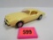 Vintage 1974 Pontiac Firebird Promo Car Yellow