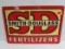 Vintage Smith-douglass Fertilizers Metal Ag Sign 16 X 24