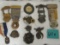 Estate Found Collection (10) Antique Assorted Lodge Style Pins & Badges