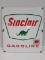 Antique Sinclair Gasoline Porcelain Gas Pump Plate Sign 12 X 13.5