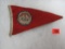 Rare Wwii Nazi German 1935 Car Pennant W/ Hitler From Nurnberg Rally